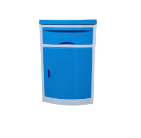 ABS Bedside Cabinet for Hospital – 4-Wheel Mobile Bedside Locker,