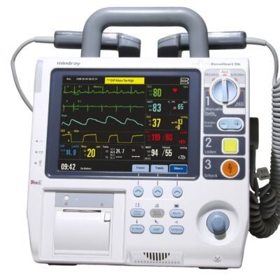 Mindray Biphasic Defibrillator Monitor – Manual Defib, AED, Pacer