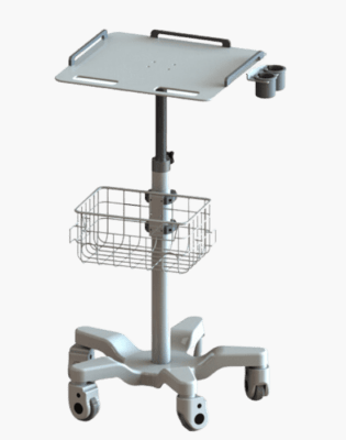ECG Trolley Cart – Heavy Duty Mobile ECG Machine Stand with Handle
