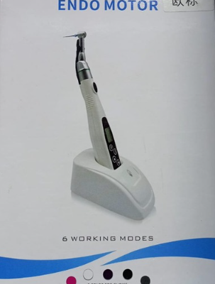 Cordless Dental Endo Motor with LED Light, 6 Memory Programs &