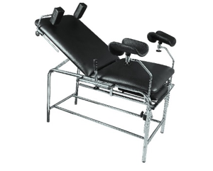 Manual Gynecology Examination Couch – Stainless Steel Gynae Table
