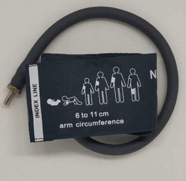 Neonate NIBP Cuff Single Tube Latex-Free