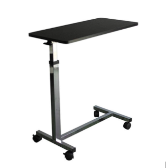 Overbed Table Steel & Wood | Dubai UAE Delivery