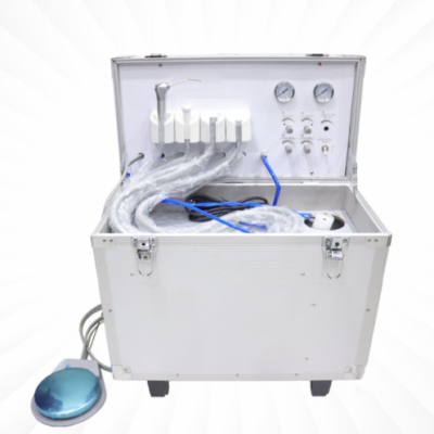Portable Dental Unit Kit – Aluminum Alloy Carry Case,