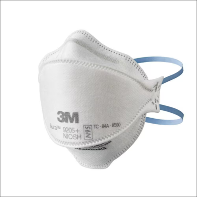 9205 N95 Aura™ Particulate Disposable Respirator – Foldable N95 Mask (100 Pack) | Life Care Equipment UAE